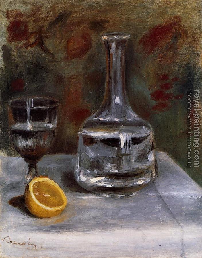 Pierre Auguste Renoir : Still Life with Carafe